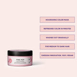 Maria Nila Colour Refresh 300 ml - En nærende farvebombe indeholdende midlertidige farvepigmenter, der hurtigt genopfrisker hårfarven. 100% vegansk. Ingen sulfater og ingen parabener. Naty Shop hårfarve