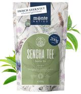 Monte Nativo Ceremonial Matcha Powder (40g) - perfekt til matcha te, lattes og smoothies - grøn te fra Japan - ceremoniel kvalitet, i metalæske - 100% ren, glutenfri, fint malet