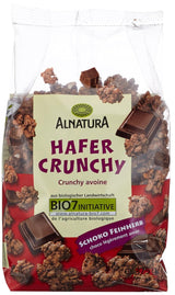 Sprøde havrekager med økologisk chokolade, 375g