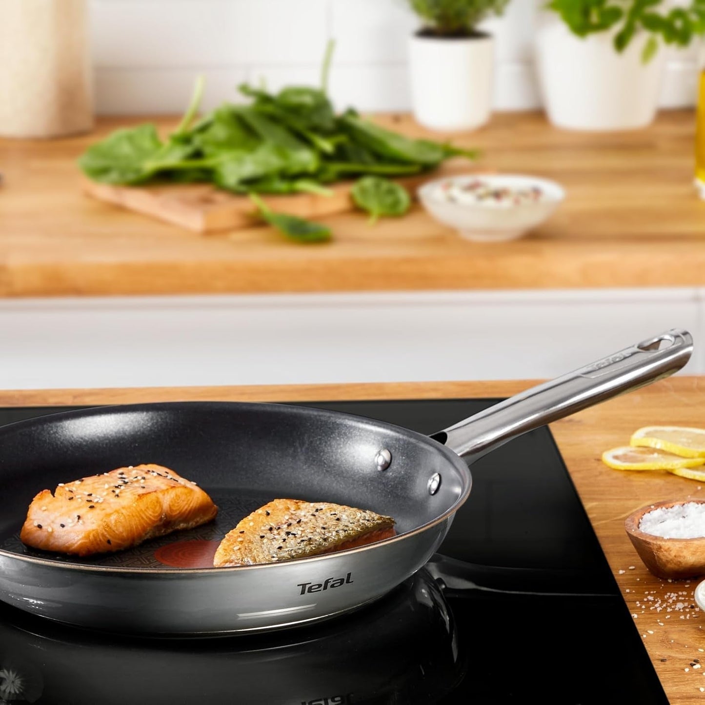 Tefal Duetto, temperaturindikator Thermo-Spot Gryder og pander Naty Shop