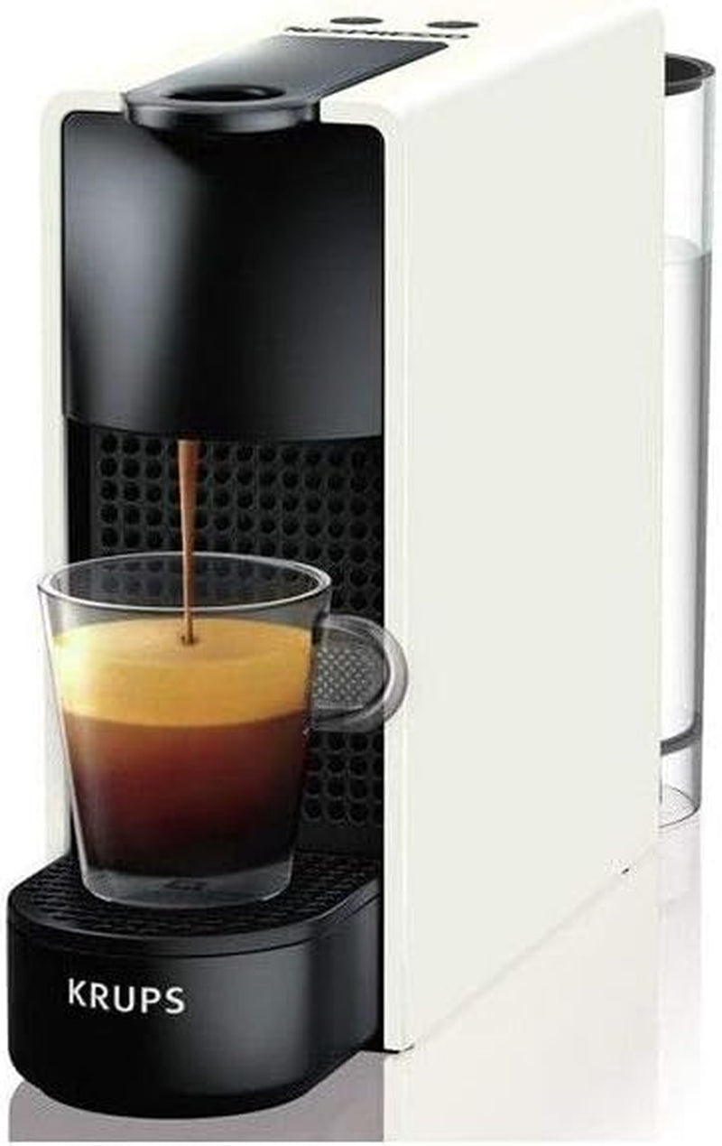Krups Nespresso Essenza Mini Pure White Espressomaskine Kaffekapsel Espresso Style Compact Espresso Barista YY2912FD