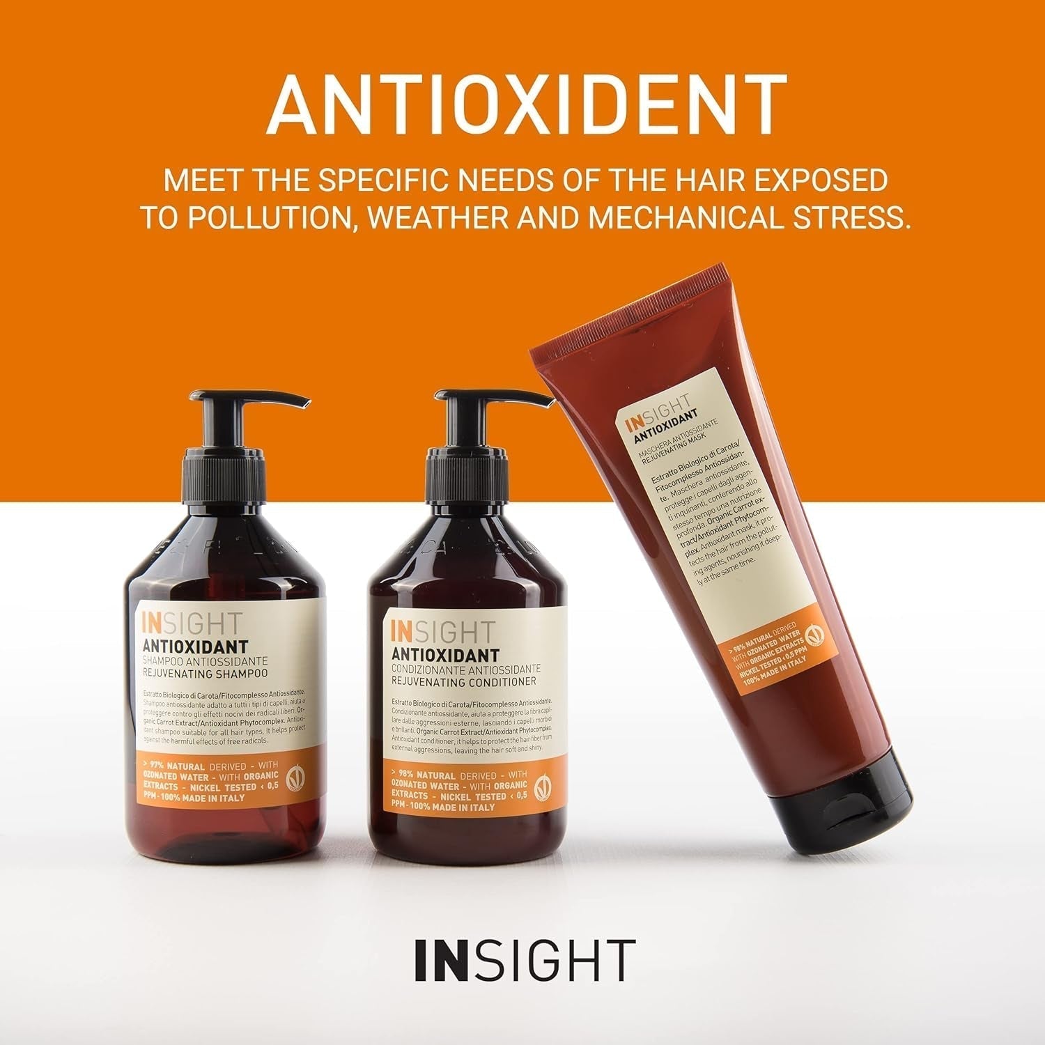 Foryngende antioxidant maske - 250 ml Naty Shop hårmaske