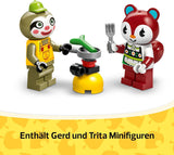 LEGO Animal Crossing Gerd's Caravan & Have Rollelegssæt Billegetøj til børn 7 år Piger og drenge Gavevideospillegetøj med dyrefigurer 77054 Byggesæt Besuche den LEGO-Store