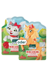 Kneipp Naturkind badetilsætning med nærende jojobaolie og naturligt blåbærekstrakt, frugtagtig blåbærsmag, blåt vand, 40 ml bruser og bad Naty Shop Watermelon