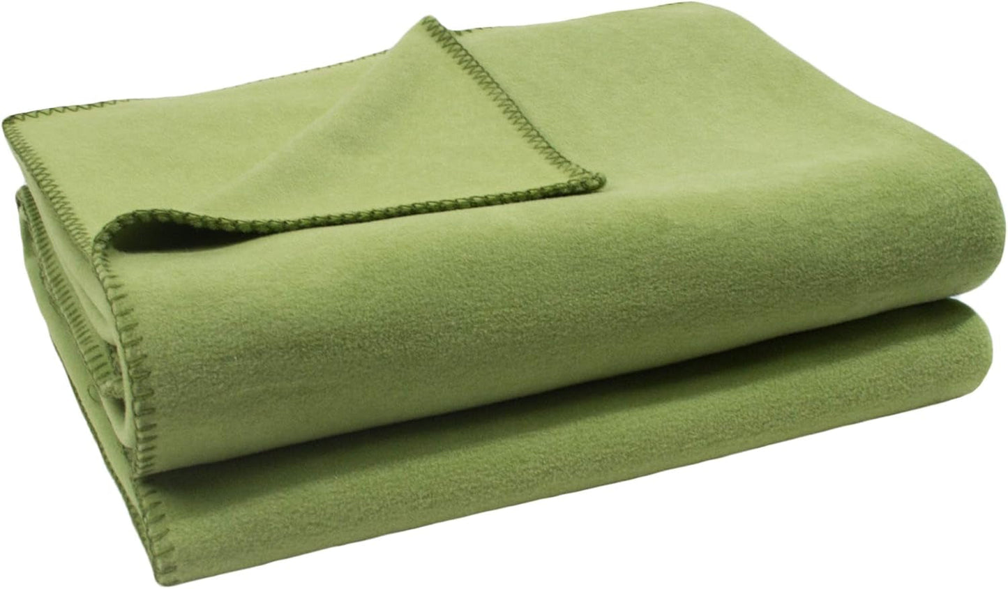 Zoepritz Decke in Der Farbe: Rot, Aus 65% Polyester, 35% Viscose Hergestellt, Grøøe: 160X200 Cm, 103291-235-160X200