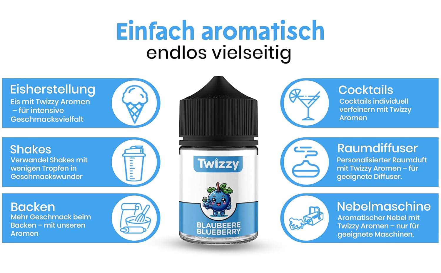 Twizzy Cranberry, Madsmag -60 ml - Intens aroma - Ideel til bagning Aromas Naty Shop