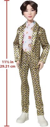Mattel GKC92 - BTS Idol Suga Action Figur, K-Pop Merch samlerlegetøj, Multicolor