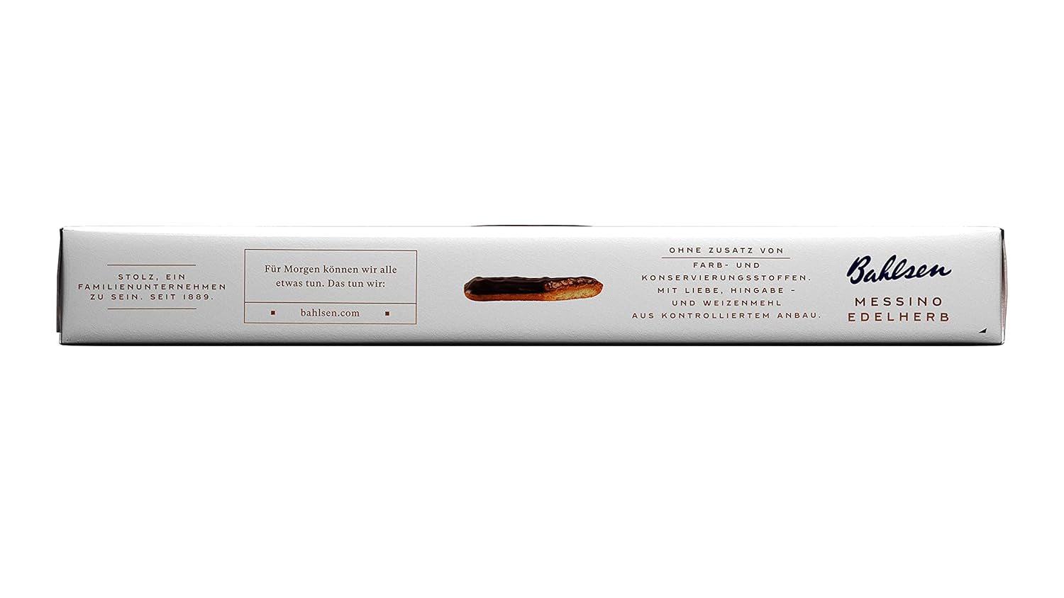 Bahlsen Messino Edelherb - Pakke med 4 - Edelherb Chokolade Orange Fyld Fluffy Dej (1 x 125g)