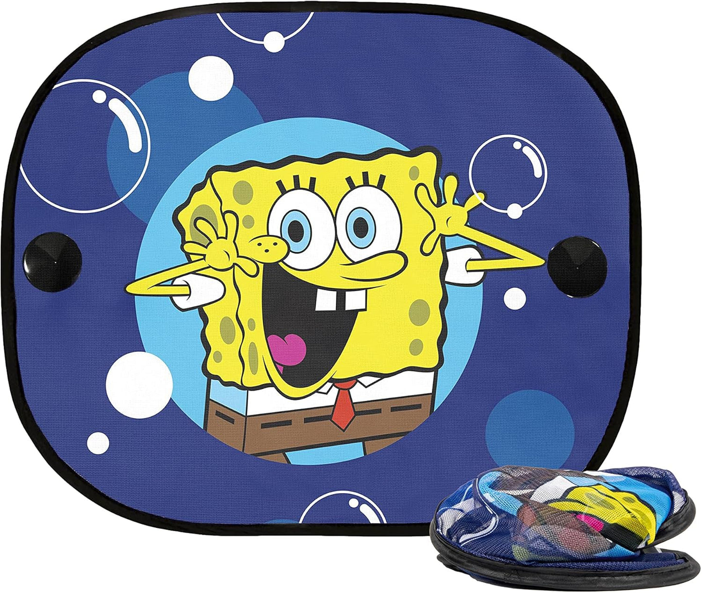 Bob Esponja Svampebob nakkepude til børn. Super behagelig rejse, blå rejsepuder Naty Shop Side solskærme