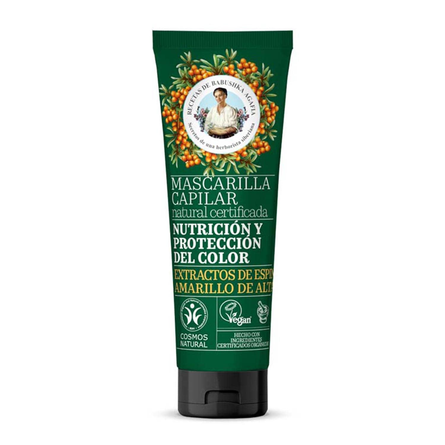 VEGAN ernærings- og farvehårmaske, 200 ml Naty Shop hårmaske Standard titel
