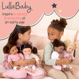 LullaBy – Dukkebadekar – Badekarsæt – Badelegetøj – Dukketilbehør – Realistisk vandleg – Børn 2+