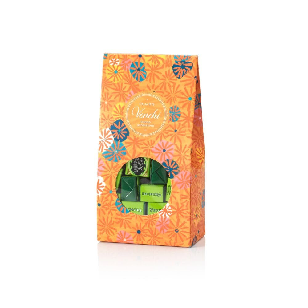 Venchi - Murrine med Pistacie Cremino Pralines gaveæske, hvid chokolade, 305 g, glutenfri, ingen kunstige farver, ingen konserveringsmidler - perfekt gaveidé