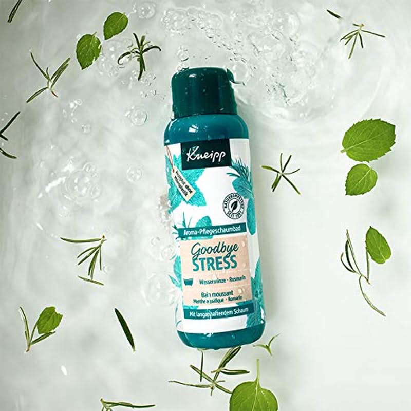 Kneipp Aroma, badeskum, Farvel Stress, 400 ml Naty Shop