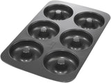 Birkmann, Easy Baking, Donutblech, Backform Für 6 Donuts, Mit Hochwertiger Antihaftbeschichtung, Ø 9 Cm, Mit Rezept, 881631 Forme og bakker til bagning Naty Shop 6Er Donut-Blech