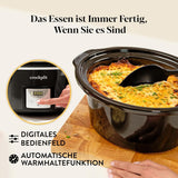 Crockpot digital slow cooker, 3,5 L (3 til 4 personer), CSC113X Slow Cooker Naty Shop