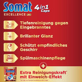 Somat Excellence plus 4In1 Caps (50 Caps), Naty Shop opvasketabletter