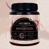 VEGAIROA - Repair Plex Mask - Extreme Repair Mask - Fugtgivende og nærende - Frizz Protection - Til kemisk behandlet hår - Professionelt vegansk frisørprodukt - 1000g Naty Shop Hair Mask