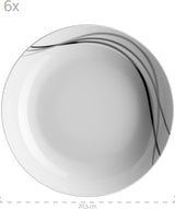 Mäser kombineret servicesæt, TAJO porcelæn, hvid, 40 x 60 x 40 cm