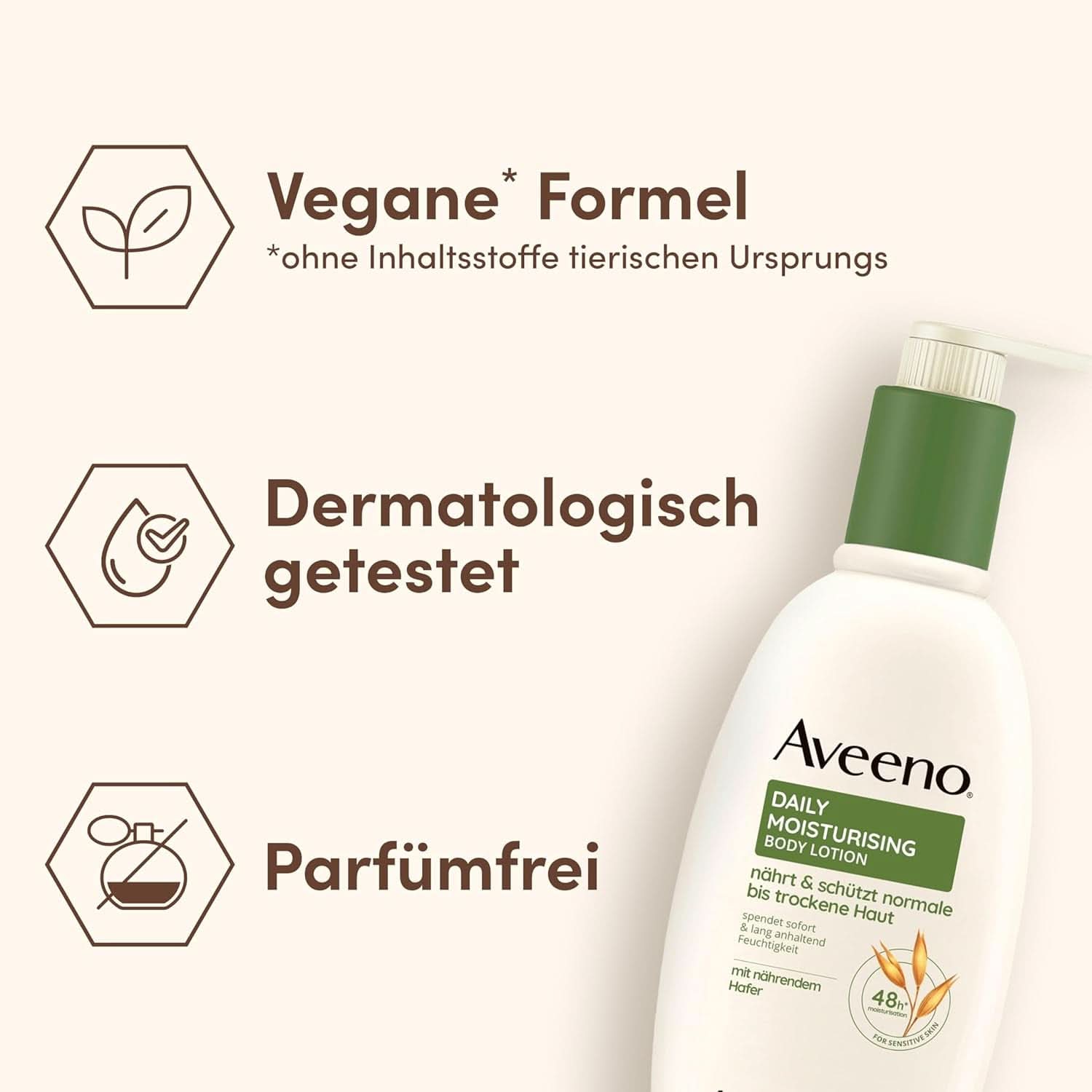Aveeno Daily Moisturizing Body Lotion, 300 ml Cosmetics and Beauty Naty Shop