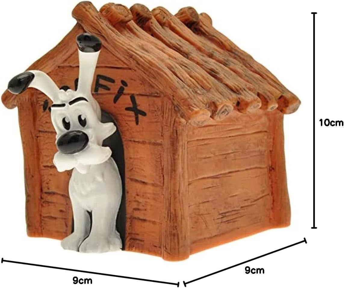 80070 - Idefix Hundehus - Mini Spargris, Uden