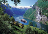 Ravensburger Puslespil 12000475 - Norsk Fjord - 1000 brikker puslespil for voksne og børn fra 14 år, Norsk landskabspuslespil Puslespil Naty Shop