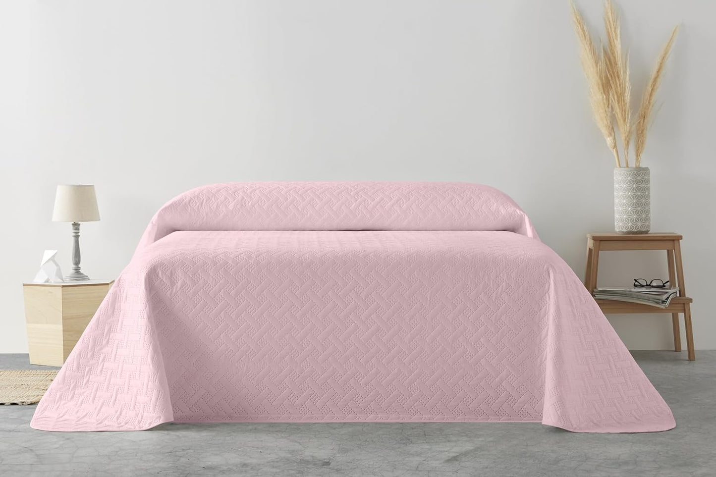 LISO - Sengetæppe til 105 Cm - Bouti Sengetæppe - Forår og sommer - 200X260 Cm - Pink senge og tæpper Besuche den Degrees home-Butik