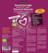 Zerocal - Økologisk Erythritol 1KG sødemidler Naty Shop