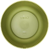 elho Vibes Fold Bowl 25 - Indendørs urtepotter - 100% genbrugsplast - Ø 24,9 x H 12,1 cm - Grøn/Ferngrün