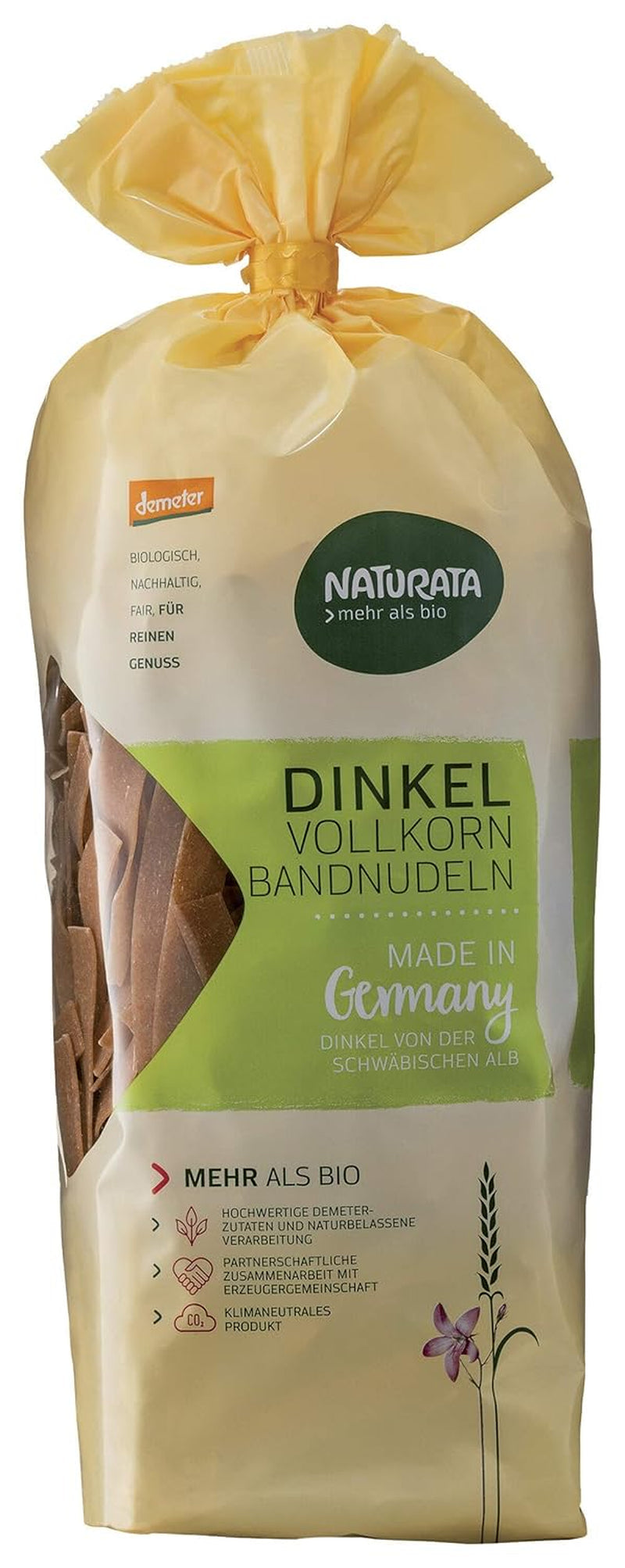 Båndnudler, hel spelt
