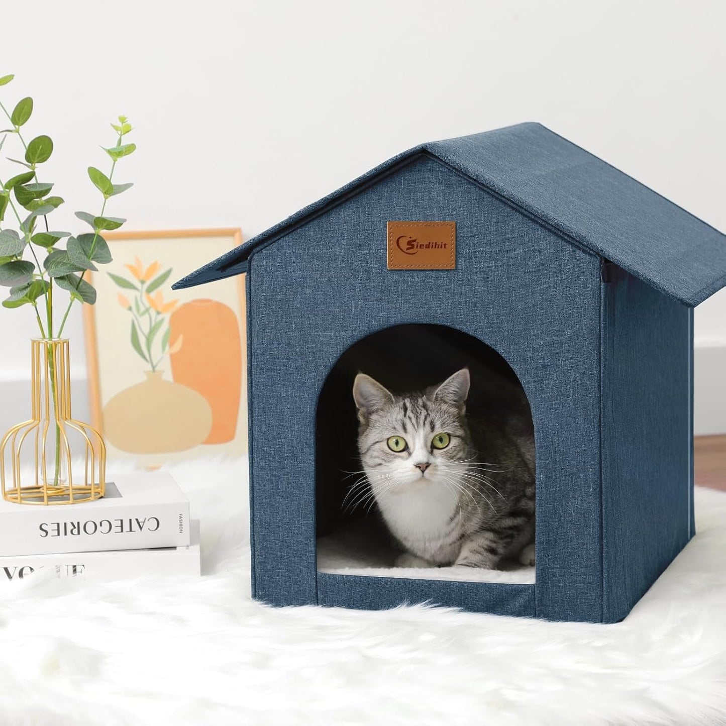 Tæpper og møbler, kæledyr, huler og huse, katte, senge til katte, katte - senge, madrasser