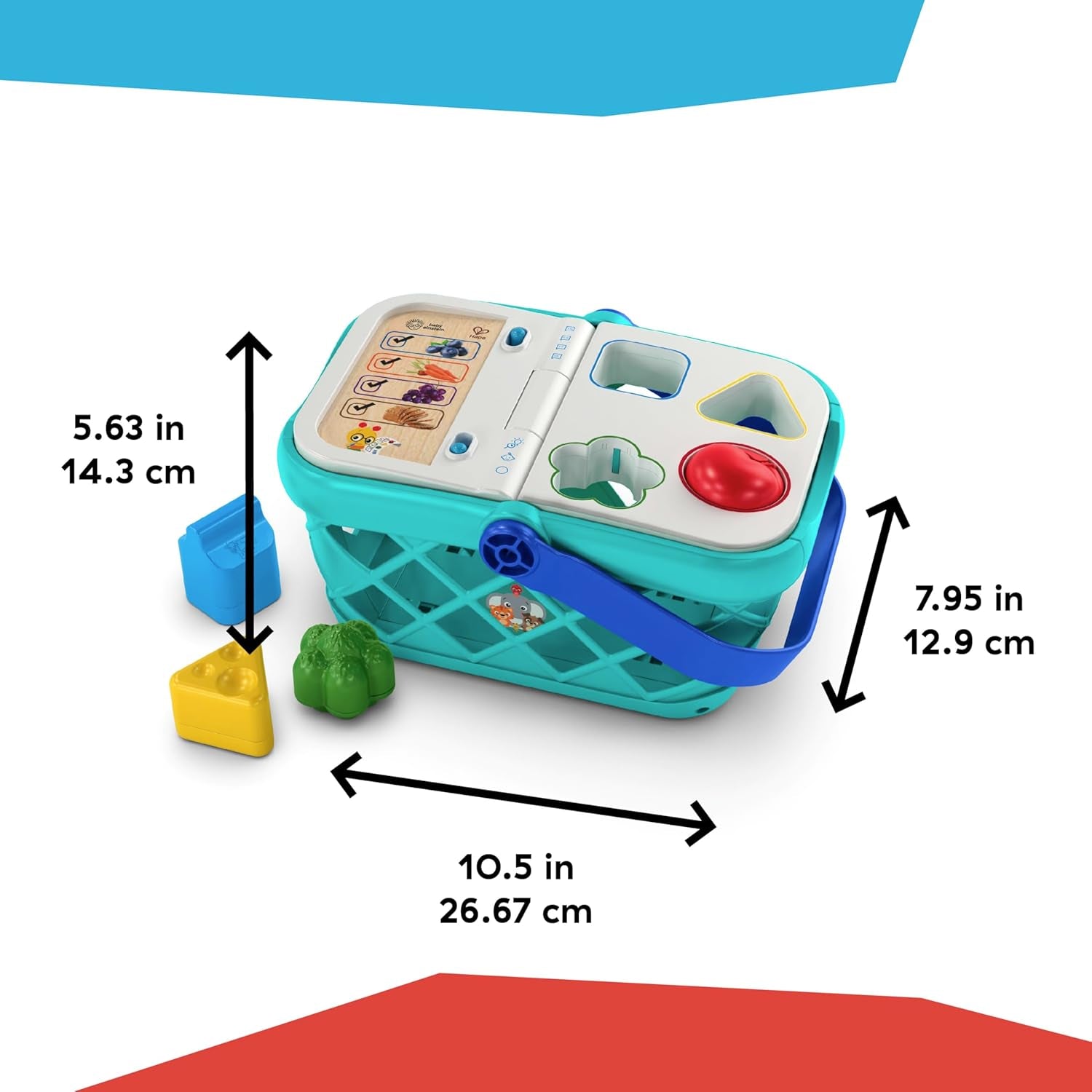 Baby Einstein + Hape Magic Touch Tilmeld Lad som om du tjekker legetøj ud, med ægte lyde og musik, fra 9 måneder og opefter Bebe Toys Naty Shop