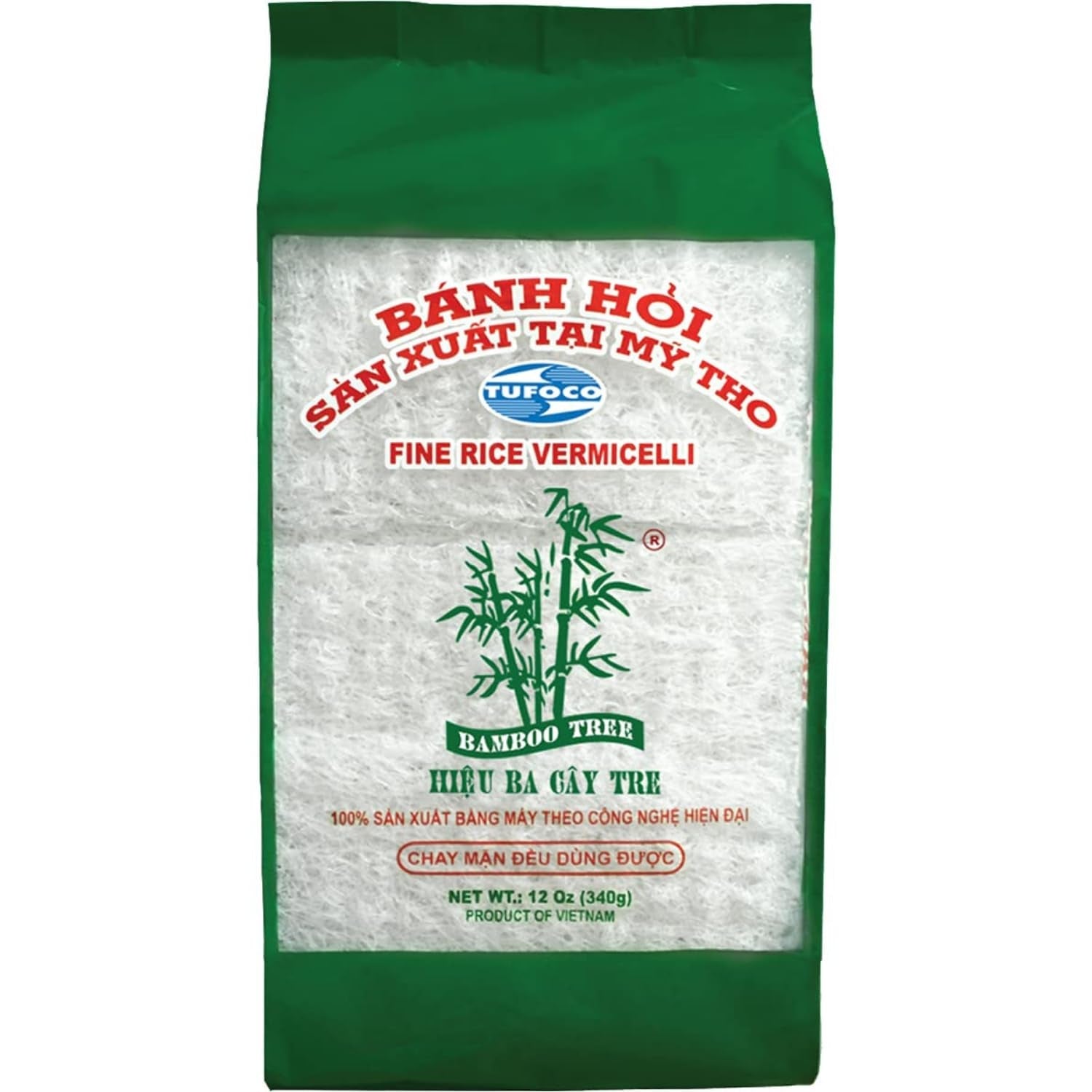 BAMBUTRÆ - Frisk ris vermicelli - 1 x 400g