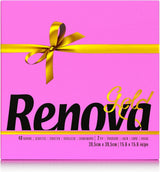 Renova papirservietter, Fuchsia, 40 servietter, store, 2-lags