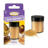 Günthart Backdecor Gold Powder - Spiselig Glitter, Madfarvepulver, Drink Glitter - Lille Glitter med Guldstøv til Bageentusiaster, 1 Pakke (1 x 7g)