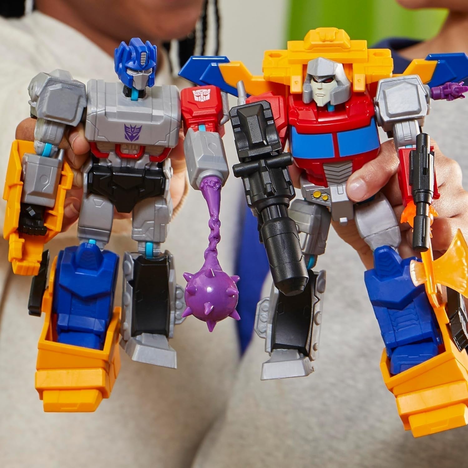 Transformers Mixmashers Starscream Tilpasset actionfigur og tilbehør Actionfigurer Naty Shop