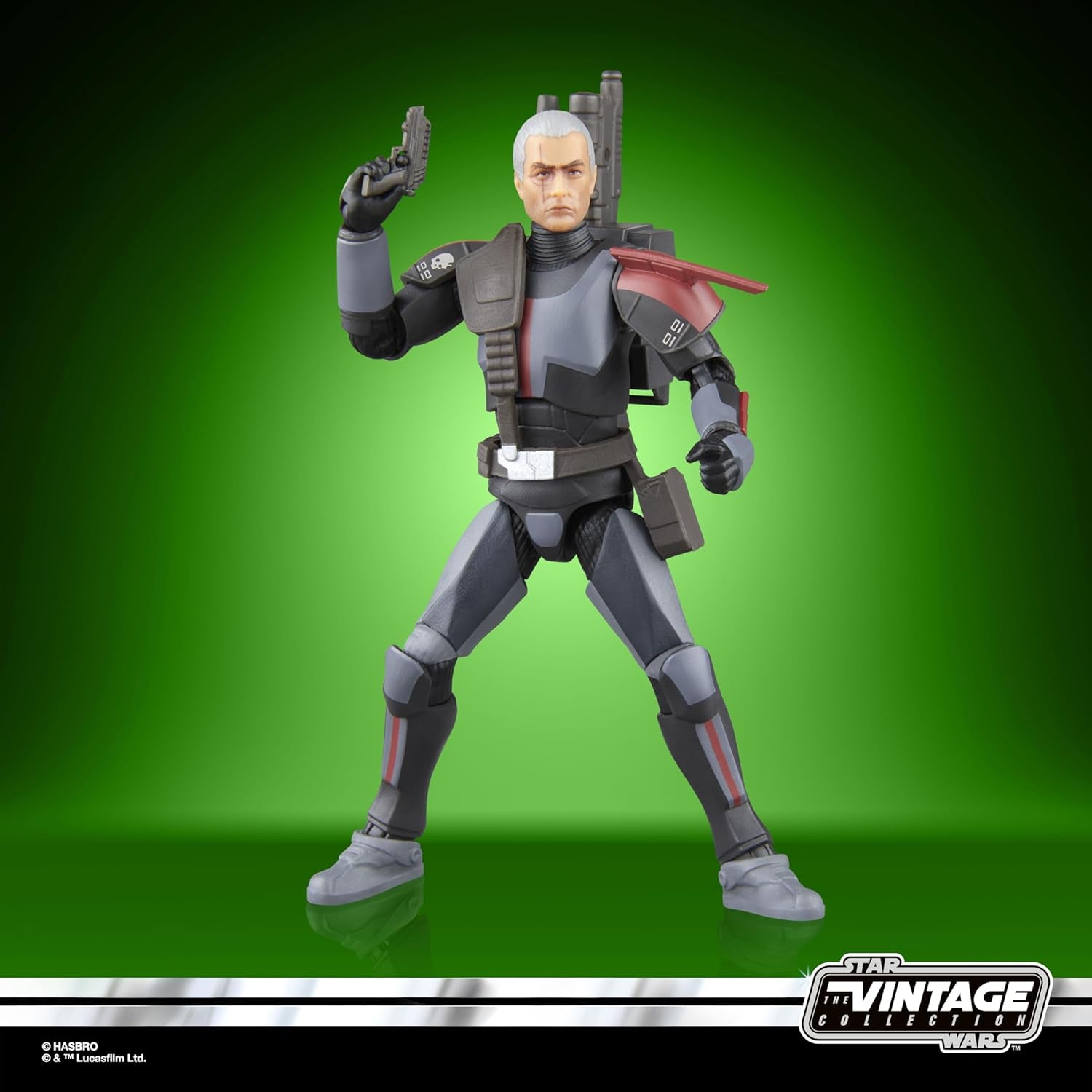 Star Wars Vintage Crosshair Collection, Star Wars: Bad Batch Action Figur at samle (9,5 Cm) Actionfigurer Naty Shop