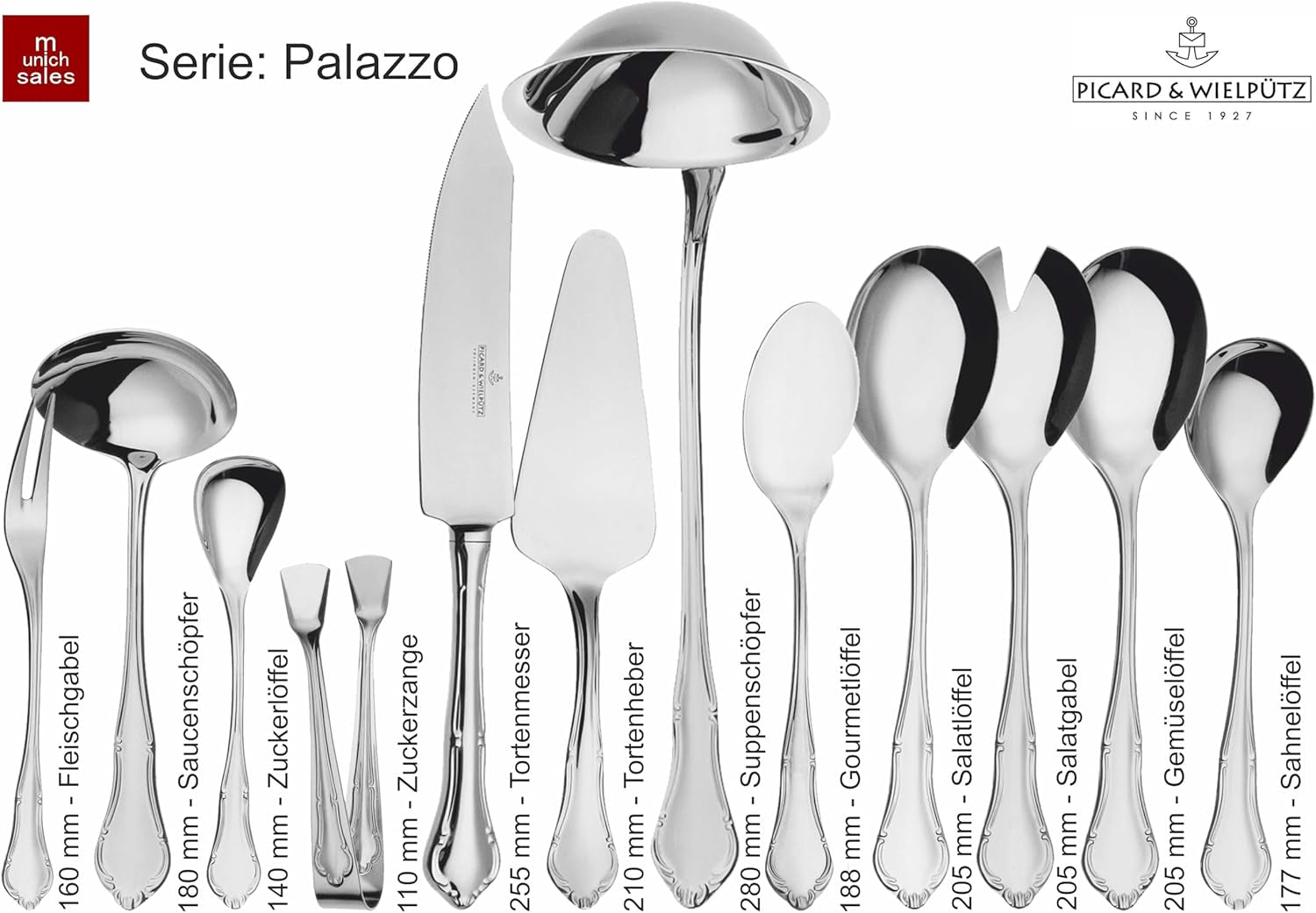 Palazzo bestiksæt solidt 30 styks Kitchen Naty Shop