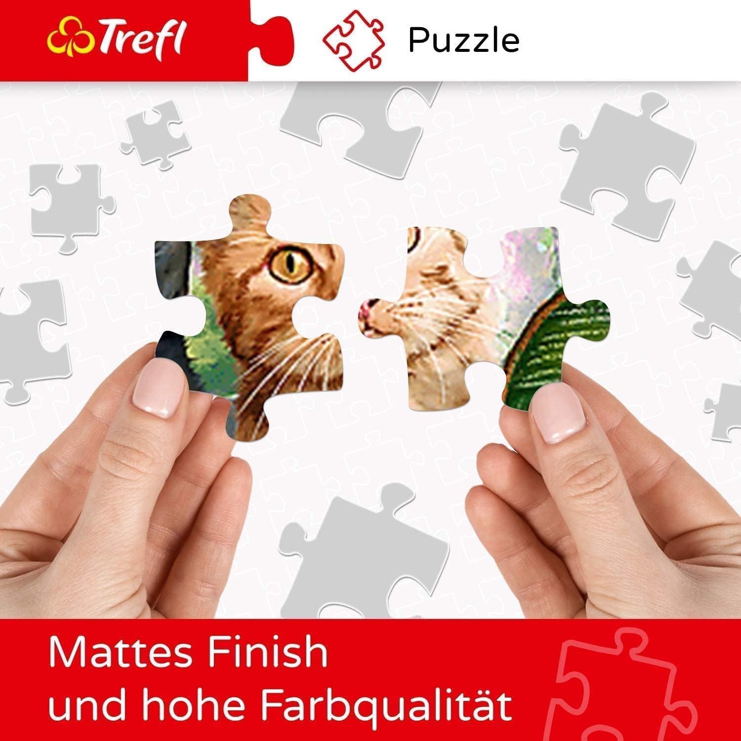 Trefl TR27119 Funny Dog Portraits II 2000 brikker, førsteklasses kvalitet, til voksne og børn fra 12 år Puslespil, farvet puslespil Naty Shop