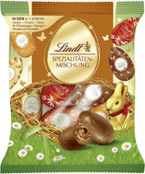 Speciel chokoladeblanding | 2 x 180g | Sødmælksæg i fem varianter med og uden alkohol (Æg Marc de Champagne og chokoladetrøfler | 3 x 90 g)