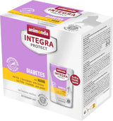 animonda INTEGRA PROTECT vådfoder til diabetiske katte med hvalpe (8 x 85g), anbefalet af veterinærer til diabetes, komplet diætfoder til voksne katte, udviklet sammen med dyrlæger.