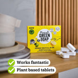 Marcel'S Grøn Sæbe Opvaskemaskine Tabs Alt-i-En - Grapefrugt & Lime - 25 stykker Køkkenopvaskemidler Naty Shop