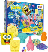 INKEE SpongeBob Surprise Kids Bath Bomb SvampeBob Firkant Samleobjekt 80 Grams Naty Shop Sponge Bob Kids Badekarsæt