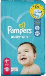 Bleer Pampers 81657566 Baby-Dry Bukser, hvide