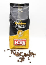 Caffè Haiti Roma Gran Caffè Golden Class kaffebønner i 1 kg pakker. Italiensk håndværkssteg og kvalitetsblanding.