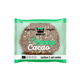Hampfrø og kakao - individuelt indpakket vegansk glutenfri sojafri økologisk cashew- og havrekager - 12 x 50 g multipak