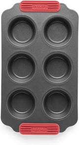 Lékué Muffin-Backform, Antihaftbeschichte, Metall, 6 Mulden Forme og bageplader Naty Shop