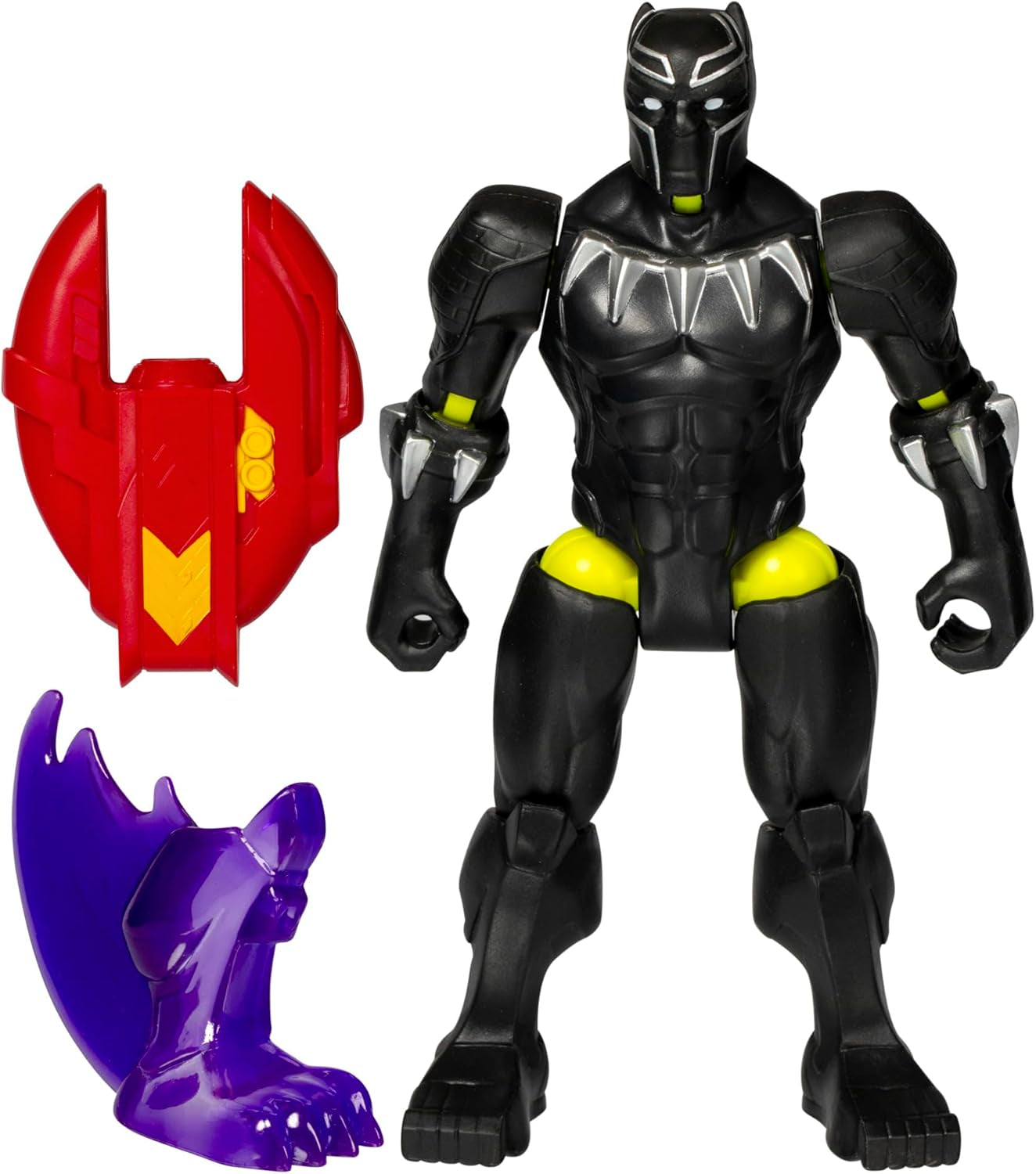 Mixmashers Marvel Captain America Avengers Mix-og-match actionfigurer og tilbehør Actionfigurer Naty Shop Black Panther