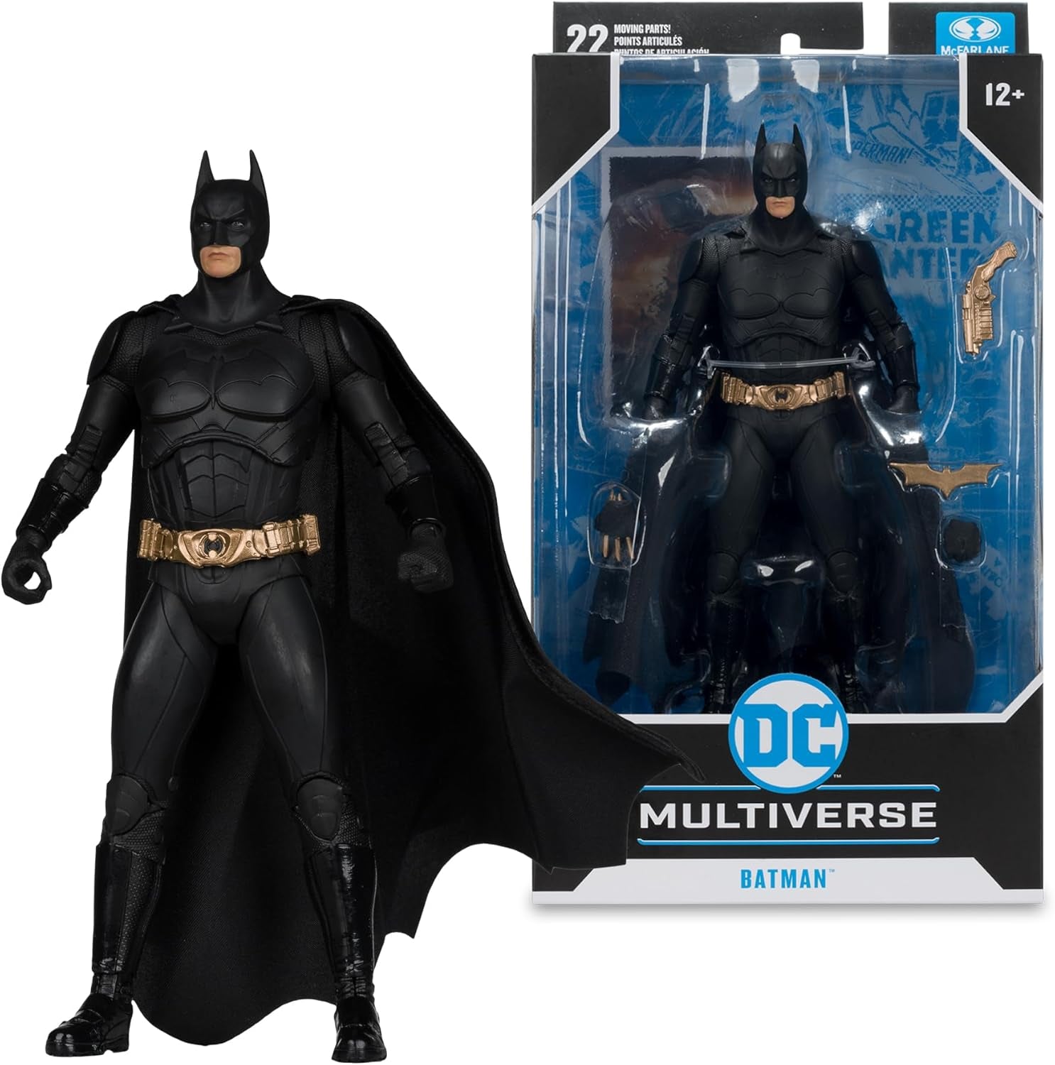 Mcfarlane Batman begynder DC Multiverse Action Figur Batman 18 Cm Action figurer Naty Shop