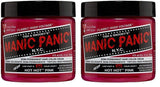 Manic Panic Hot Hot Pink Classic Cream Vegan Cruelty Free Semi Permanent Hårfarve 118ml Naty Shop Hårfarve Hot Hot Pink 118 Ml (2 Pack)