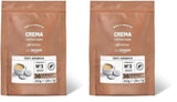 Kaffeepads Cream 100% Arabica, Geeignet für Senseo Maschinen, 36 Stück (1er-Pack) (Packung mit 2)